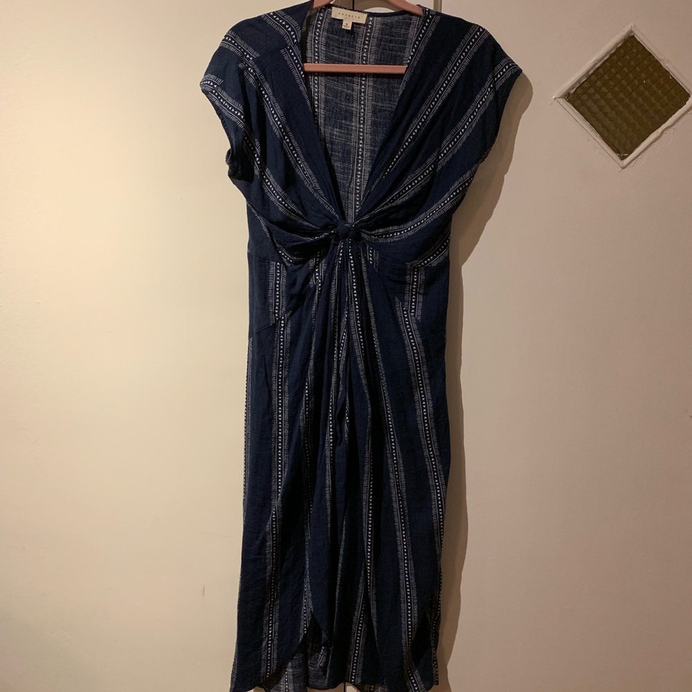 Vici Tie Front Dress